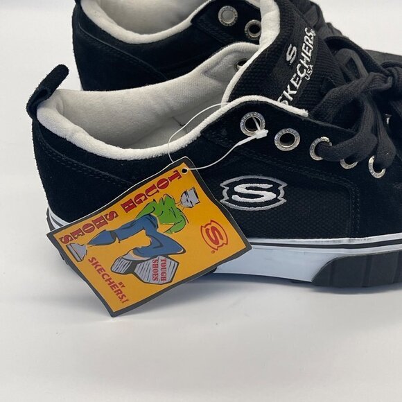 Skechers Vintage Y2K Platform Jammers Black Women’s 8 / Men’s 10 New No Box - Picture 5 of 9
